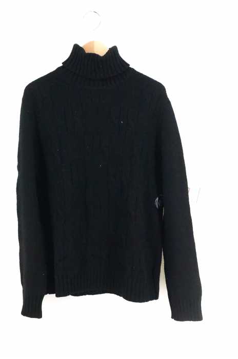 NUMBER (N)INE（ナンバーナイン） 04AW GIVE PEACE A CHANCE期 パッチワーク調編みタートルネックニット メンズ トップス