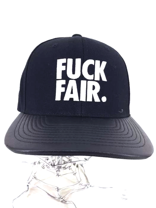 UNDEFEATED(アンディフィーテッド) FUCK FAIR. 刺繍キャップ メンズ 帽子
