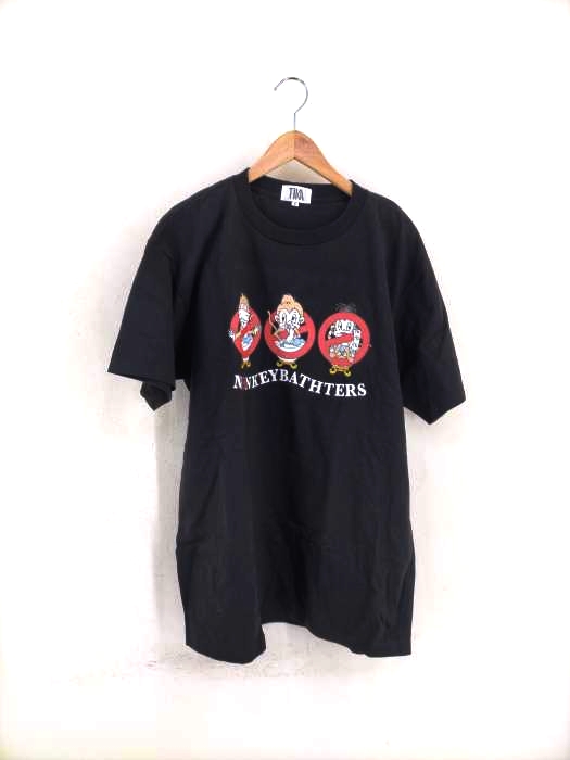 TIKA(フルギ) Three wise monkeys Busters Big Tee クルーネックTシャツ メンズ トップス