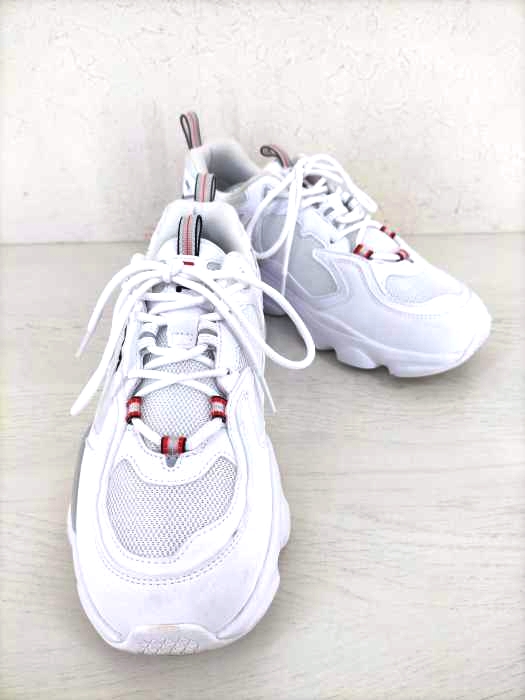 FILA(フィラ) ロゴ刺繍 ダッドスニーカー レディース シューズ