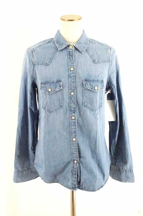 Gap （ギャップ） デニムウエスタンシャツ レディース トップス