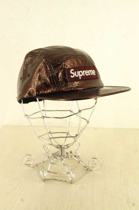Supreme (シュプリーム) ロゴボックスエナメルアジャスタブルキャップ メンズ 帽子