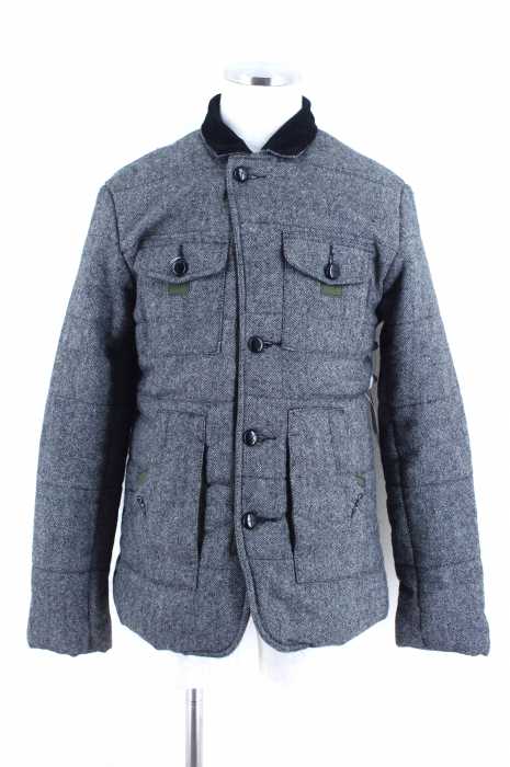 JUNYA WATANABE COMME des GARCONS MAN （ジュンヤワタナベコムデギャルソンマン） AD2005　エルボーパッチ中綿ジャケット メンズ アウター