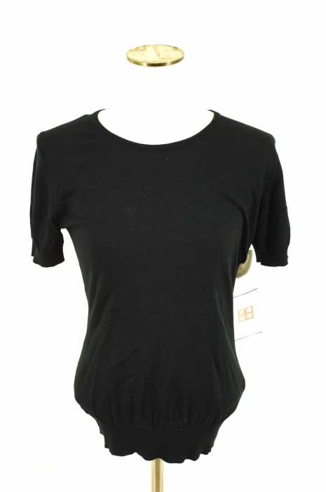 JOHN SMEDLEY (ジョンスメドレー) リブニット半袖Tシャツ レディース トップス