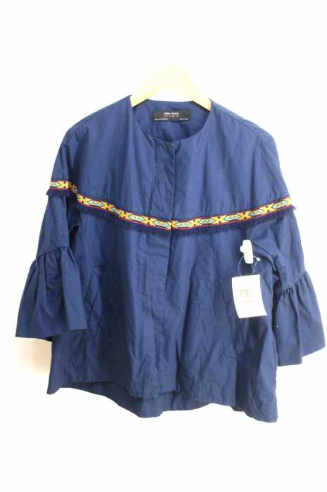 ZARA BASIC （ザラベーシック） チロリアンテープボリュームスリーブブルゾン レディース アウター