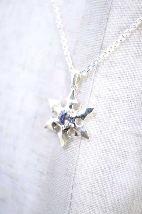 GARNI(ガルニ) SV925 Duet Stone Pendant メンズ アクセサリー