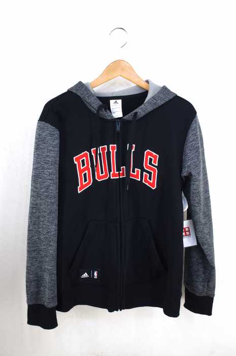 adidas （アディダス） NBA ウィンターフープス フルジップフードパーカー メンズ トップス
