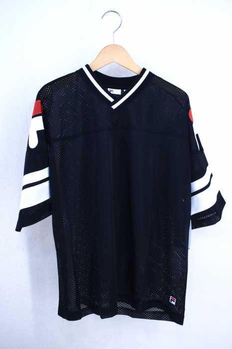 FILA (フィラ) メッシュフットボールTシャツ ゲームシャツ レディース トップス