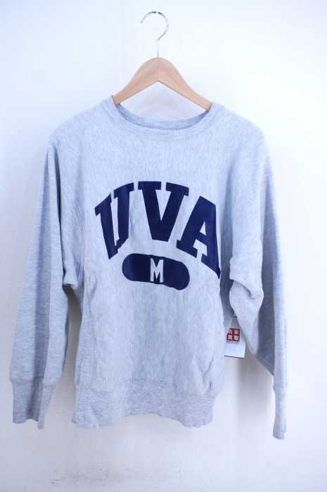 Champion （チャンピオン） 80s REVERSE WEAVE トリコタグ カレッジロゴプリントクルーネックスウェット メンズ トップス