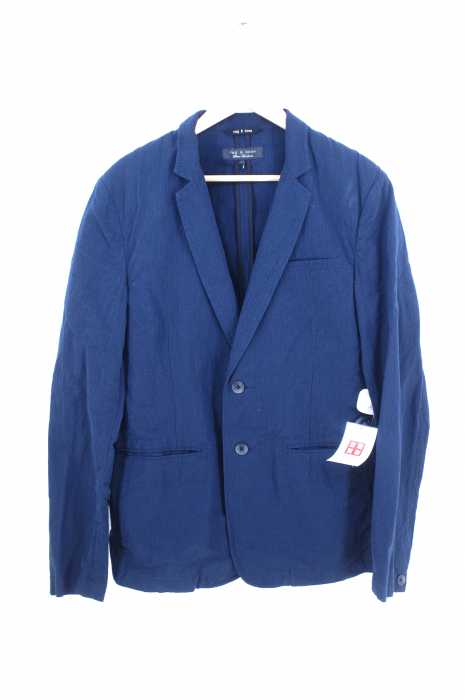 RAG&BONE （ラグアンドボーン） シャドーストライプ柄 シアサッカー2Bテーラードジャケット メンズ アウター