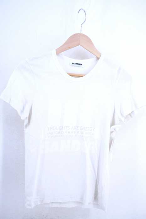 JIL SANDER (ジルサンダー) ロゴプリントTシャツ レディース トップス