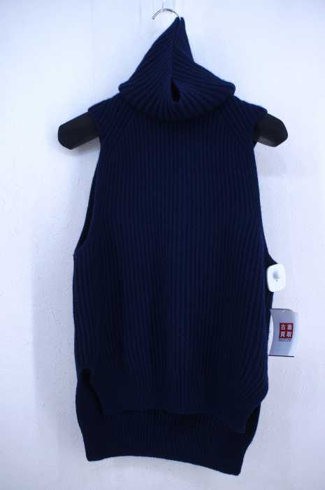 DEUXIEME CLASSE（ドゥーズィエムクラス） ニットベストタートルネック カシミヤ混 レディース トップス