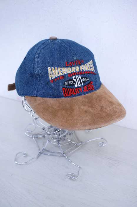 Levi's （リーバイス） スウェードデニム切替キャップ メンズ 帽子