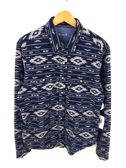 Gap（ギャップ） WESTERN SHIRT INDIGO PRINT メンズ トップス