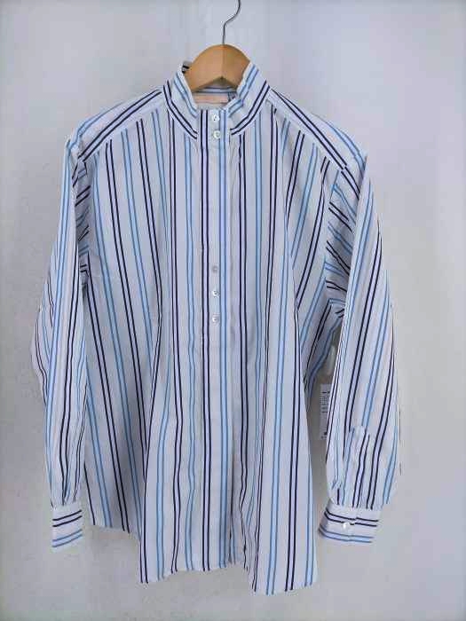 BROOKS BROTHERS(ブルックスブラザーズ) スタンドカラーストライプシャツ レディース トップス