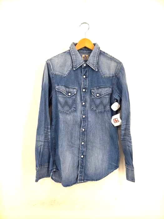 Wrangler(ラングラー) デニムウエスタンシャツ メンズ トップス