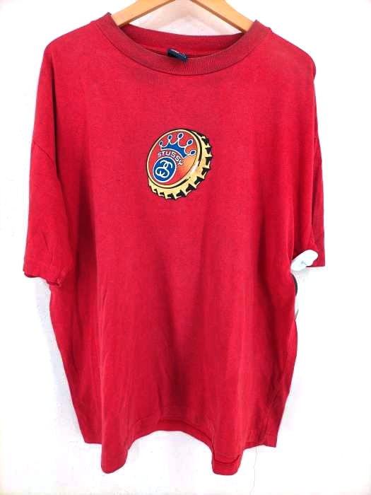 Stussy(ステューシー) 90s Bottle lid TEE メンズ トップス
