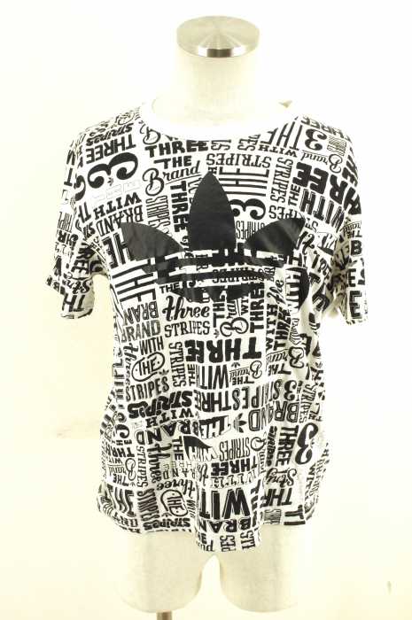 adidas （アディダス） フォントプリントTシャツ メンズ トップス