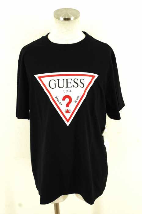 GUESS （ゲス） S/S OVER SIZE TRIANGLE LOGO TEE 　Tシャツ メンズ トップス
