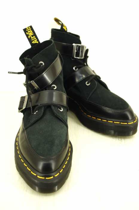 Dr.Martens （ドクターマーチン） ベルトスエード切替シューズ レディース シューズ
