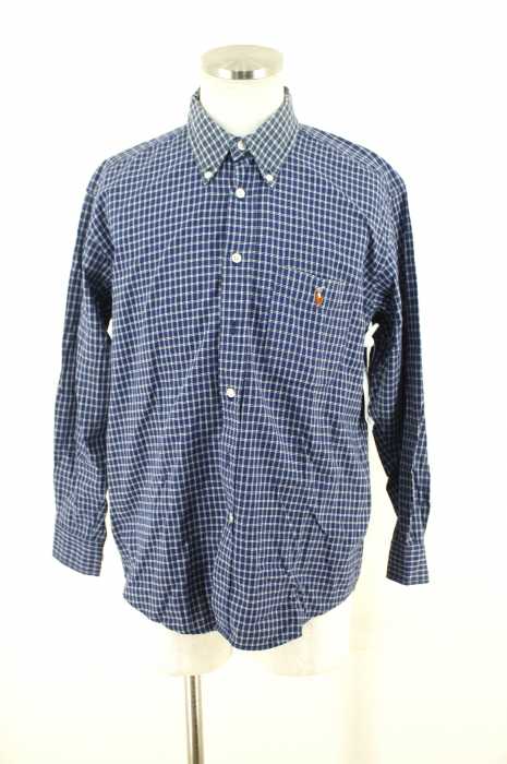 RALPH LAUREN （ラルフローレン） 襟切替ボタンダウンシャツ レディース トップス