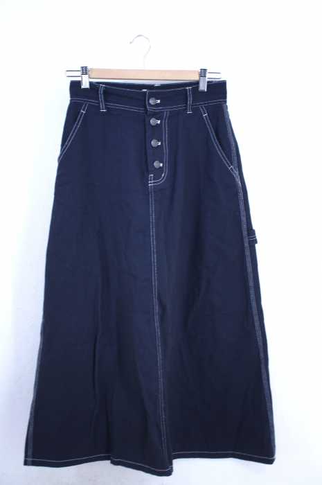 SIMPLICITE (シンプリシテェ) 19SS ペインターマキシスカート レディース スカート