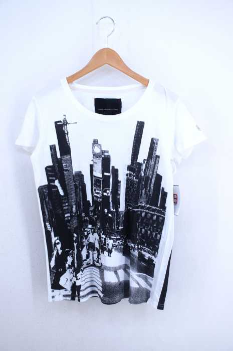 DOUBLE STANDARD CLOTHING（ダブルスタンダードクロージング） フォトプリントクルーネックカットソー レディース トップス
