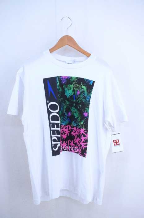 speedo（スピード） クルーネックプリントTシャツ メンズ トップス