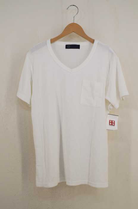 junhashimoto(ジュンハシモト) VネックパイルポケTee メンズ トップス