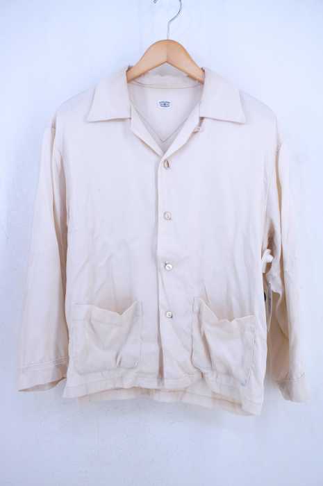THE FITWELL BRAND（ザフィットウェルブランド） Rayon Open Collar Shirt Jacket メンズ トップス