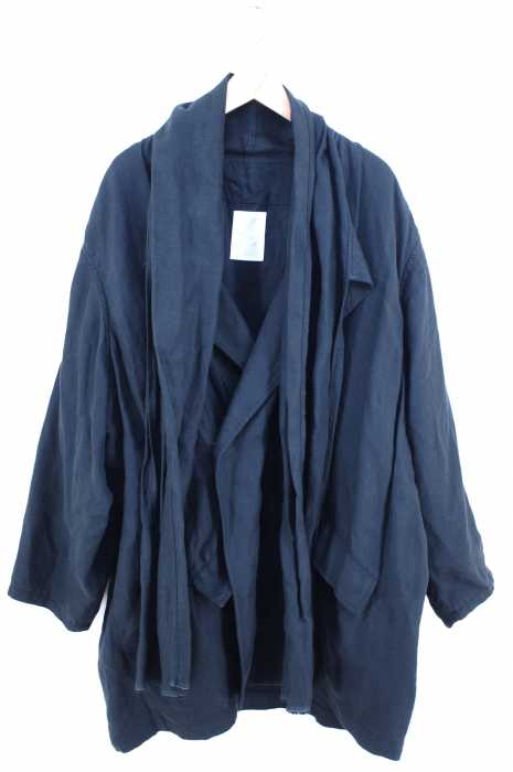 who what(フーワット) TIBET STOLE COAT リネン メンズ アウター