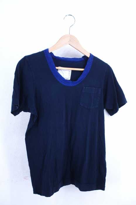 Sacai（サカイ） 切替ポケットTシャツ メンズ トップス