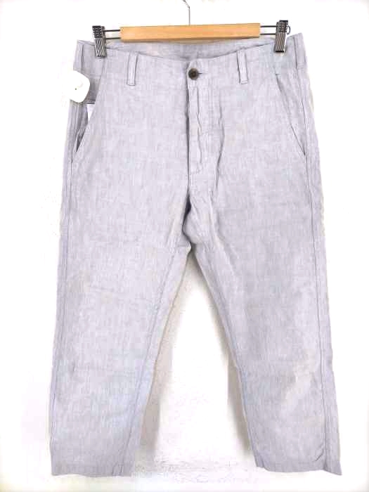 MHL.(エムエイチエル) 16SS リネンパンツ メンズ パンツ
