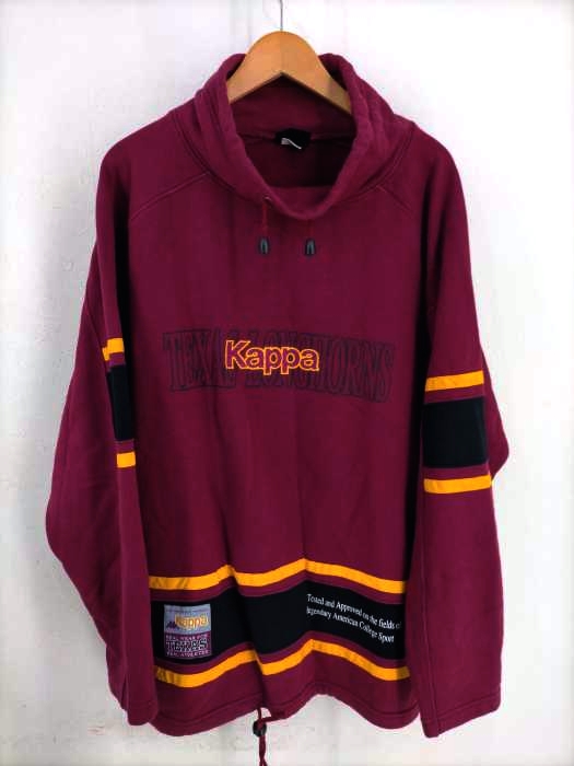 Kappa(カッパ) 90s ボトルネック ロゴ刺繍スウェット メンズ トップス