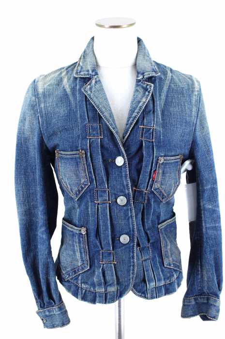 Levi's RED （リーバイスレッド） 加工デニムジャケット レディース アウター