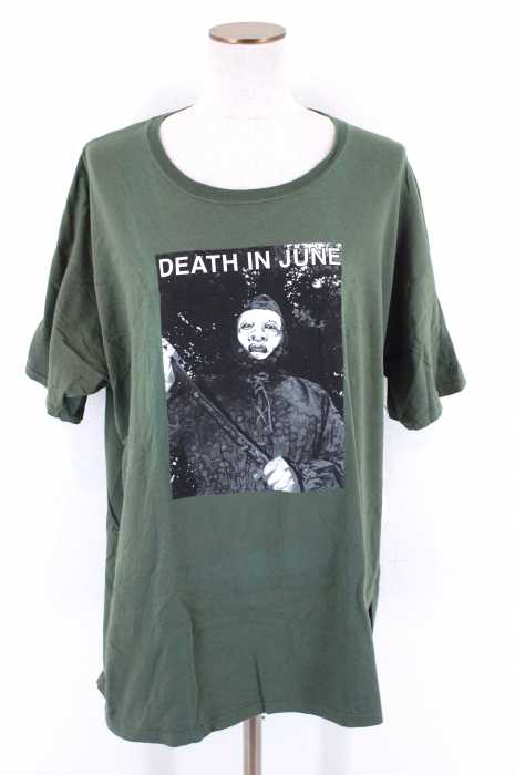 USED (ブランド不明) GILDANボディ バンドTシャツ メンズ トップス