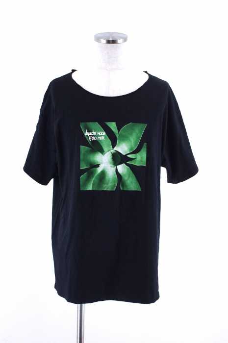USED （ブランド不明） カットオフ加工ノースリーブバンドTシャツ メンズ トップス