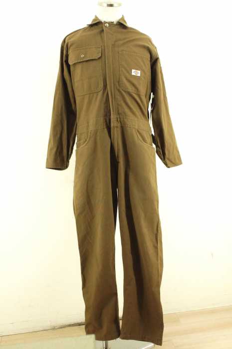 Dickies （ディッキーズ） ストライプ柄フロントジップカバーオール メンズ アウター
