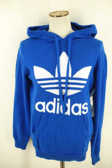 adidas Originals (アディダスオリジナルス) KNIT TREFOIL HOODIE メンズ トップス