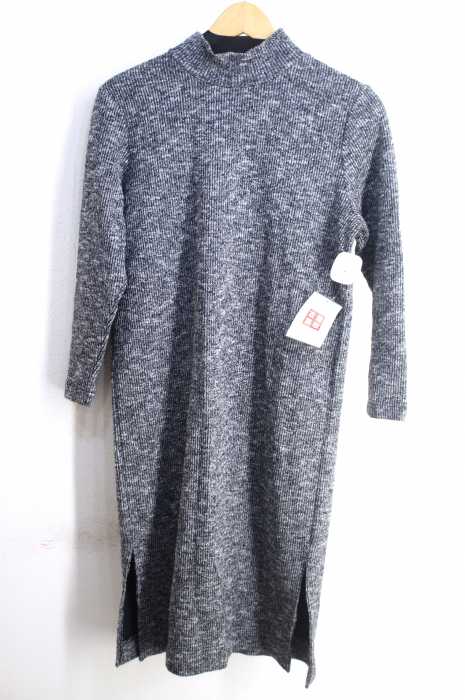 ROSE BUD（ローズバッド） H/N LONG DRESS モックネックニットワンピース レディース ワンピース