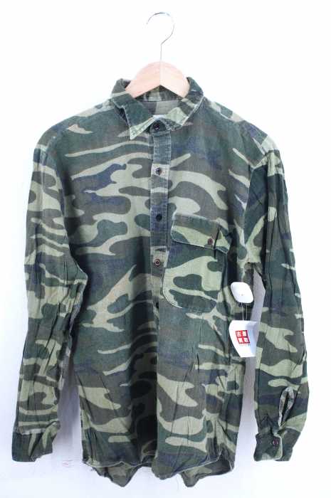 USED古着  （ユーズドフルギ） SPORTS AFIELD カモフラ柄ワークシャツ メンズ トップス