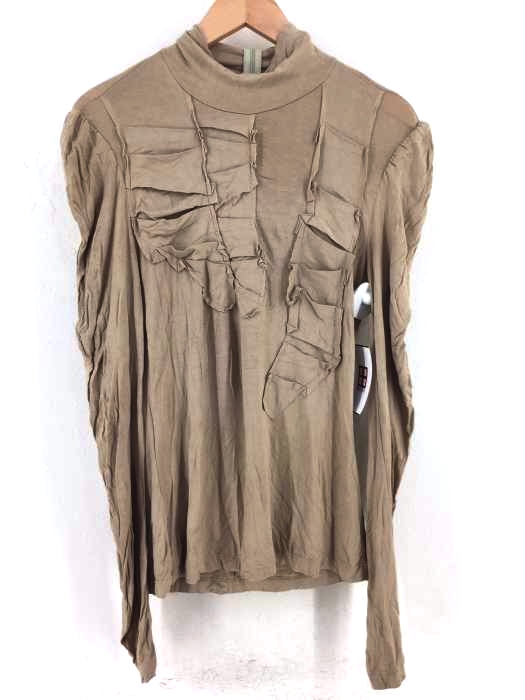 Martine SITBON（マルティーヌシットッボン） フロントデザインタックタートルネックカットソー レディース トップス