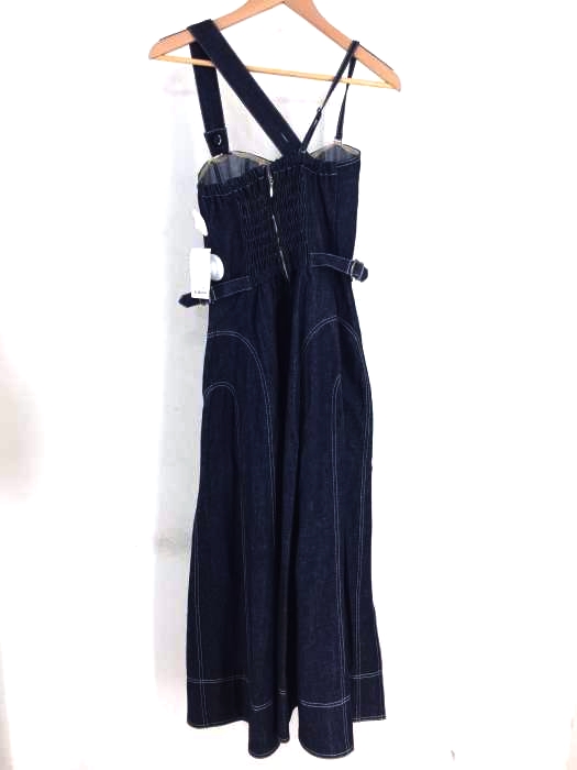 CASA FLINE（カーサフライン） 20SS フロントホックデニムロングワンピース レディース ワンピース