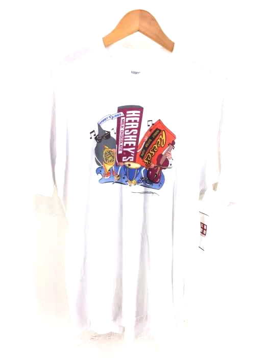 USED古着（ユーズドフルギ） USA製 90年代 HERSHEY キャラクター Tシャツ メンズ トップス