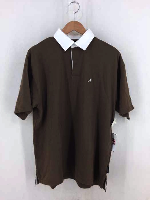 KANGOL(カンゴール) ビッグシルエット無地ラガーシャツ メンズ トップス
