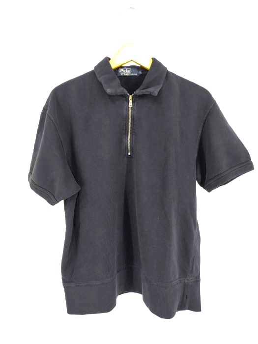 Polo by RALPH LAUREN（ポロバイラルフローレン） ハーフジップ スウェットポロシャツ メンズ トップス