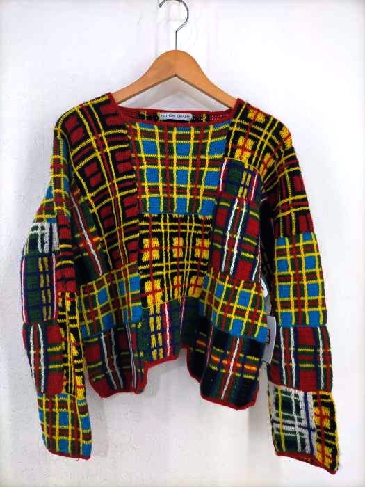 TSUMORI CHISATO（ツモリチサト） クレイジーパターンウールニット レディース トップス