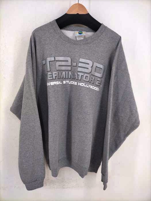 USED古着（ユーズドフルギ） UNIVERSAL STUDIOS TERMINETOR 2 T2-3D プリントスウェット メンズ トップス