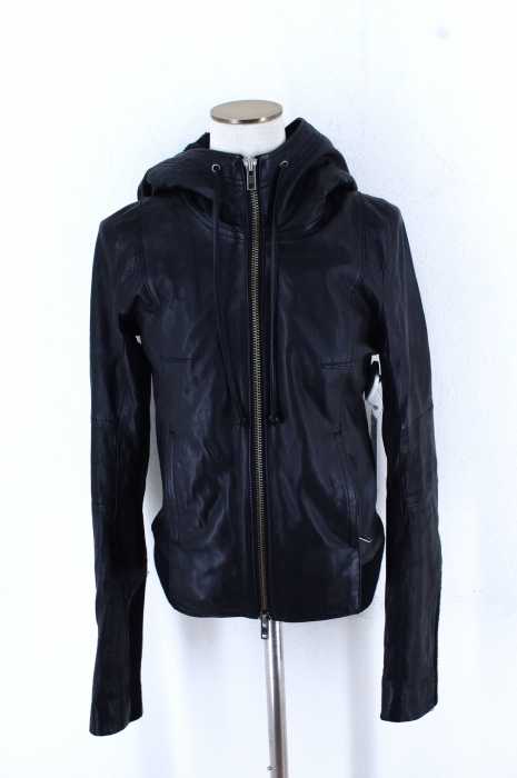 moussy vintage （マウジーヴィンテージ） シープレザージップアップパーカー レディース アウター