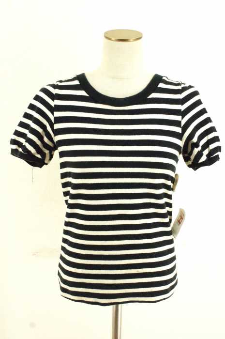 Kaon （カオン） バックリボン　ボーダーTシャツ レディース トップス